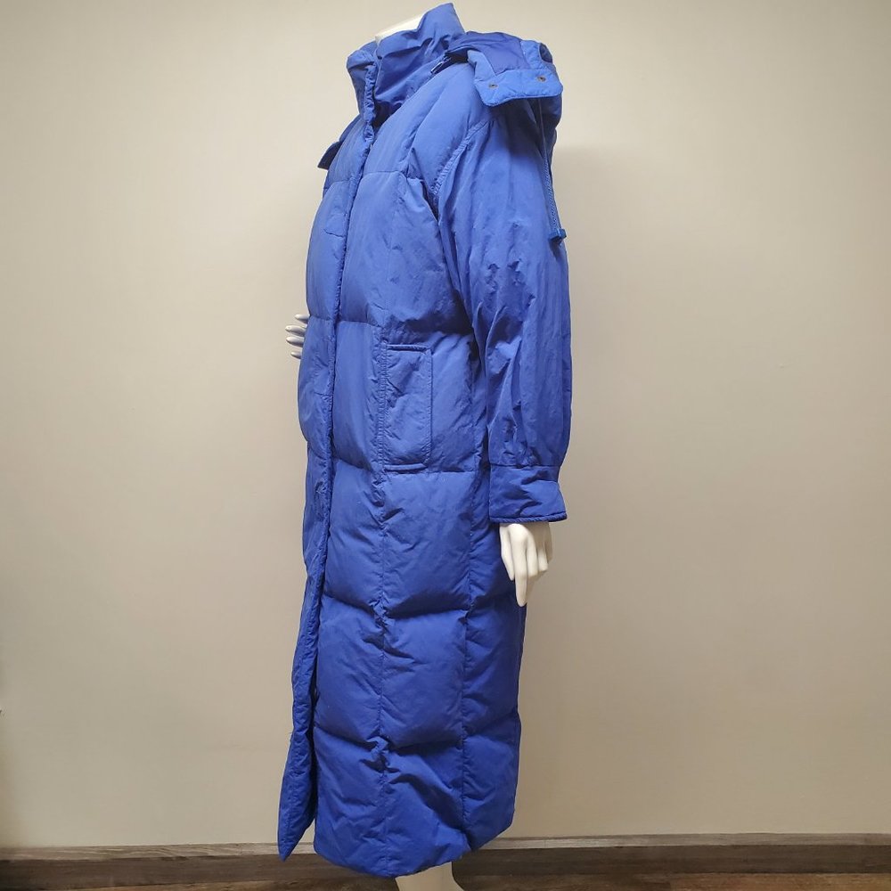 Eddie Bauer Vintage Down Commuter Puffer Coat Hood - Picture 5 of 13